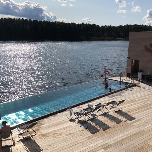 Плавучий бассейн - Stainless Steel - BLUET FLOATING SOLUTIONS