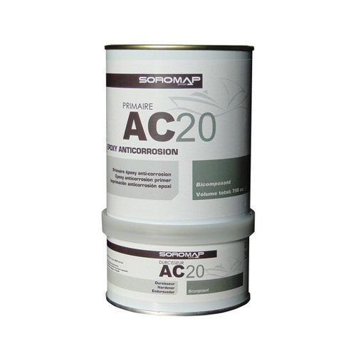 Грунтовка для катера - AC20 - GROUPE SOROMAP - для стали / эпоксидная / двухкомпонентная