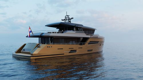 Круизная моторная яхта - Pacific Omega 78 - Trimm Design BV - траулер / экспедиция / с рулевой рубкой