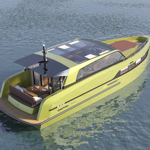 Быстроходный катер с внутренним мотором - Vanton  - Trimm Design BV - двухмоторный / хардтоп / из стали