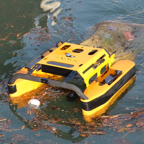 Морской беспилотник для сбора отходов - Jellyfishbot - IADYS - для измерения параметров окружающей среды / автономный блок / телеуправляемый