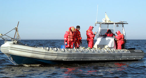 Надувная лодка c подвесным мотором - RIB 1100-G  - Vector Inflatables - двухмоторная / RIB / с центральной консолью