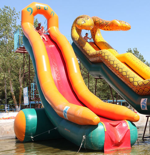 Оборудование для игр на воде горка - Tenth wave - Vector Inflatables - для базы отдыха / надувное