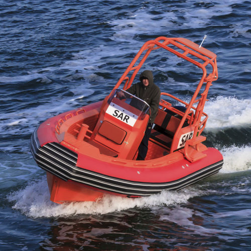 Профессиональный катер спасательно-поисковое судно - RIB 530 - Vector Inflatables - из алюминия