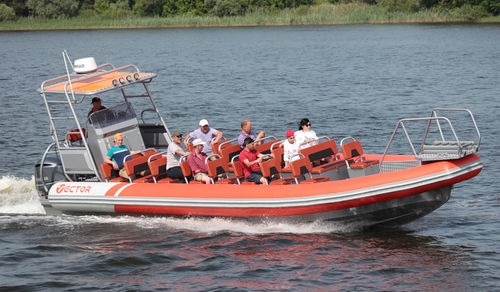 Надувная лодка c подвесным мотором - RIB 1100 - Vector Inflatables - двухмоторная / RIB / с центральной консолью