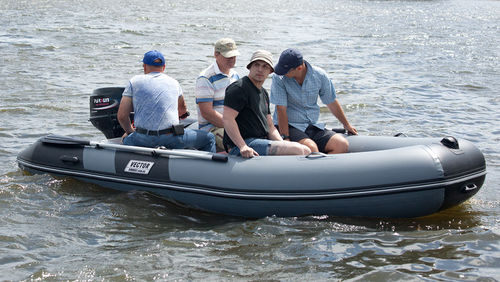 Надувная лодка c подвесным мотором - RIB 400 - Vector Inflatables - RIB / спортивная / для дайвинга