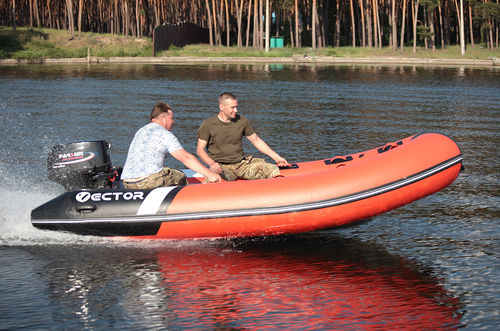 Надувная лодка c подвесным мотором - RIB 350 - Vector Inflatables - RIB / для охоты / для рыбной ловли