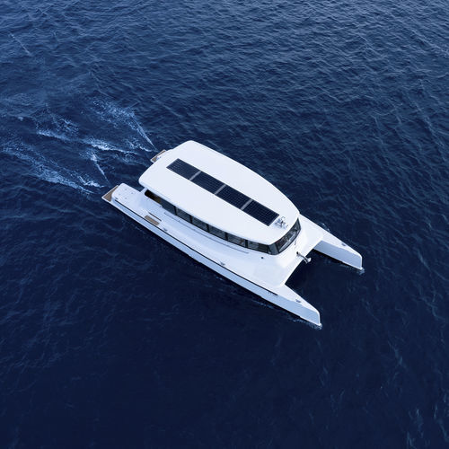 Электрический профессиональный катер - SOEL SHUTTLE 14 - SOEL YACHTS B.V. - пассажирское судно / катамаран / Bureau Veritas