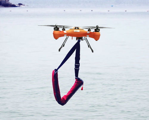 Беспилотник квадрокоптер - SplashDrone 2 Auto - SWELLPRO - для спасания на море / герметичный / плавучий