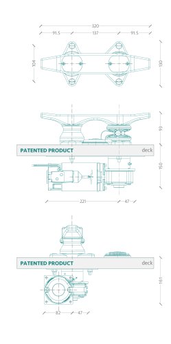 Drawing with size of B1A241H- B3A241H