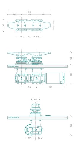 Drawing with size of B8A245H