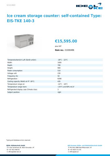 EIS-TKE 140-3