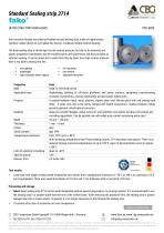 TDS FAKO-CBG 3714 Sealing strip