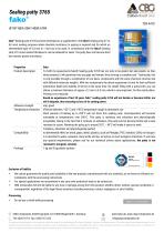 TDS FAKO-CBG 3765 Sealing putty