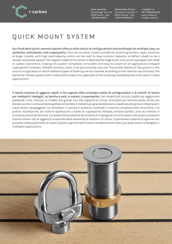 QUICK MOUNT SYSTEM C i-carbon