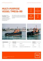 MULTIPURPOSE HARBOUR VESSEL