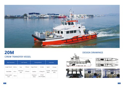 20M Crew transfer vessel