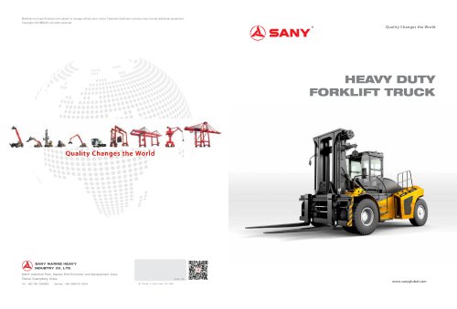 HEAVY DUTY FORKLIFT TRUCK