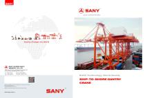 Sany customized container cranes STS5501S