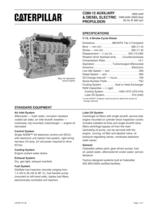 Cat C280-12 Genset Spec Sheet