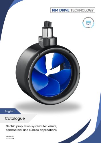 Product Catalogue - Rim Drive Technology