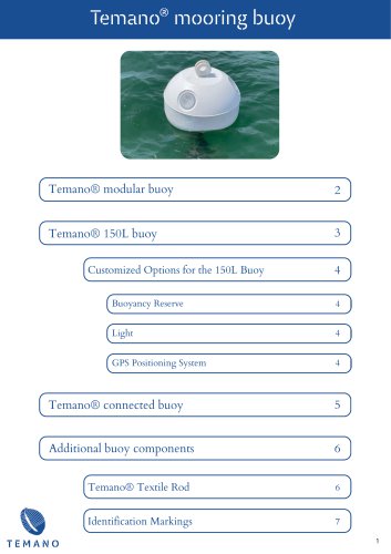 Temano® Buoy Catalogue