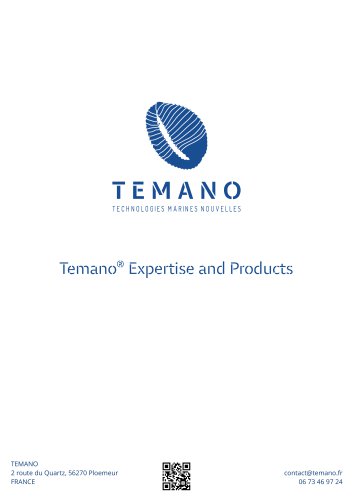 Temano® Products catalogue