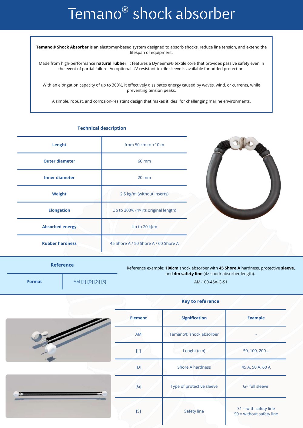 Temano&reg; shock absorber - TEMANO