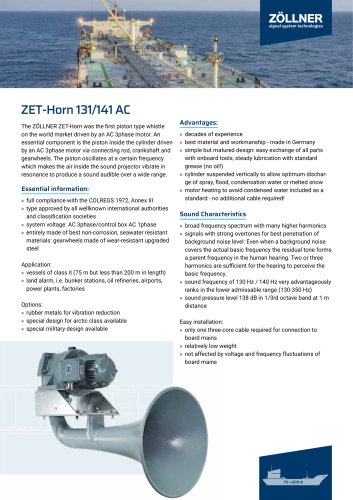 ZET-Horn 131/141 AC