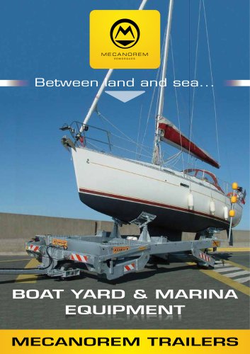 BOAT YARD & MARINA EQUIPMENT