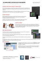 X2 SIMPLIFIED VOYAGE DATA RECORDER