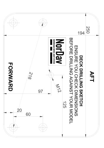 Deck drilling sketch - NorDav