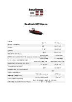 SeaRock XR7 Specs