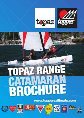 Topaz Catamaran Range brochure