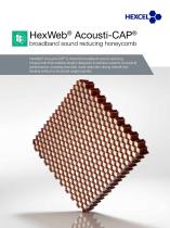 HexWeb® Acousti-Cap® Sound Attenuating Honeycomb Brochure