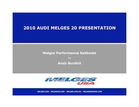 MELGES AUDI 20 2010 PRESENTATION