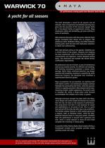 Sailing yacht brochure