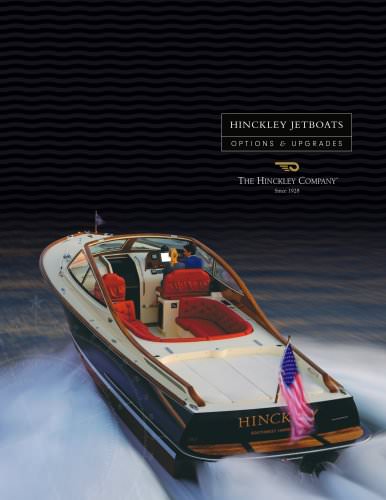 Hinckley jetboats options & upgrades