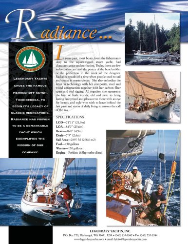 S/V Radiance
