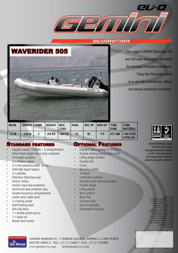 waverider 505