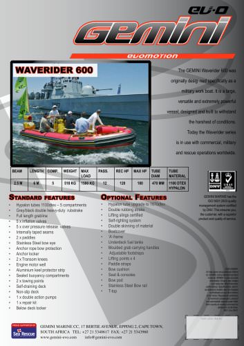 waverider 600