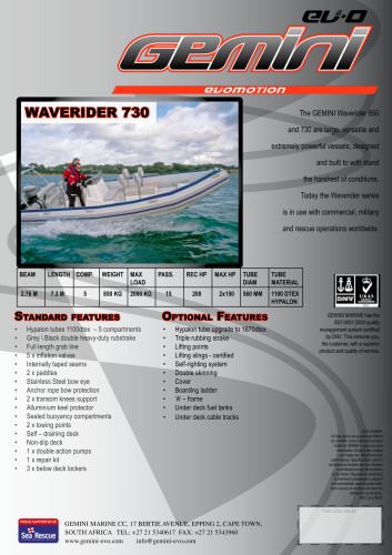 waverider 730