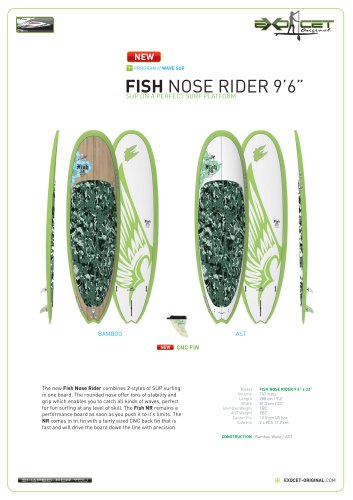 FISH NOSE RIDER 9'6"