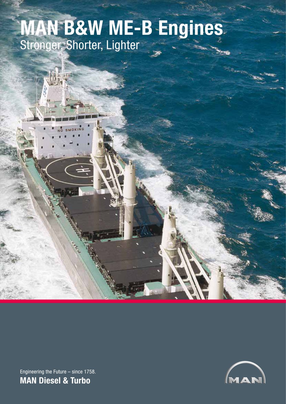 MAN B&W ME-B Engines &ndash; Stronger, Shorter, Lighter - MAN Energy Solutions - Marine