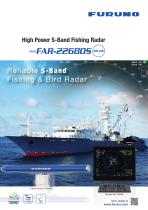 High Power S-Band Fishing Radar Model FAR-2268DS