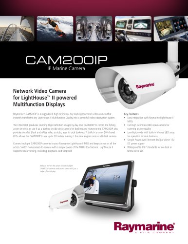 CAM200IP - Day/Night Marine IP Camera