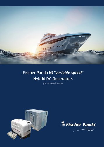 Fischer Panda Variable-Speed Hybrid DC Generators