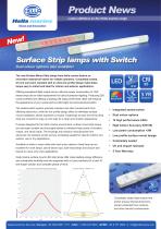 Surface Mount LED Strip Lamps with Switch