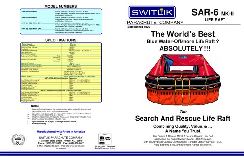 SAR-6 Brochure