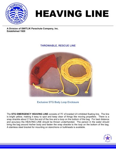 STG EMERGENCY HEAVING LINE